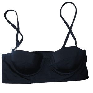 TOPSHOP black bra size 6